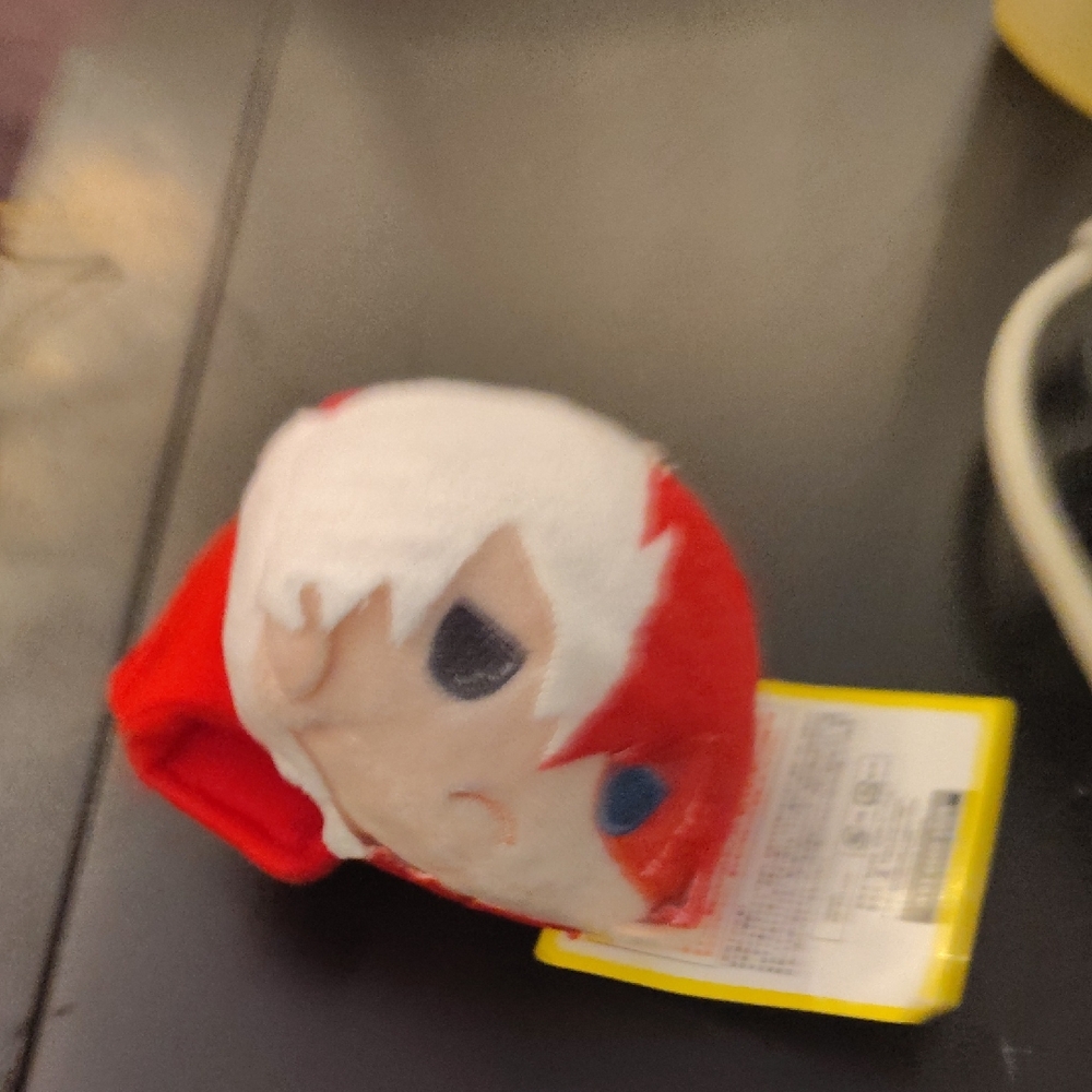 My hero academia plushie to be worn around your wrist.
